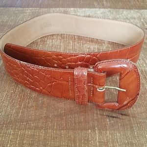 Nordstrom Aligator Grain Steerhide Belt USA Made